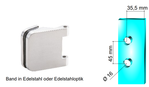 Glastürschloss Office GTS 65 Komplett - Set